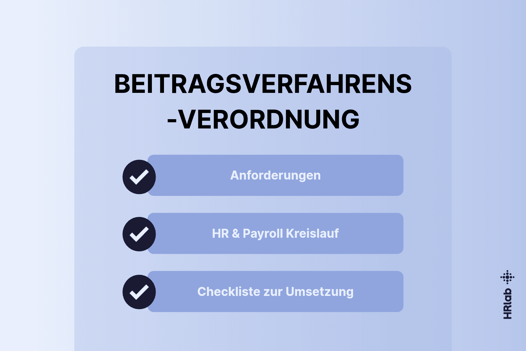 German Contribution Procedures Regulation: A Guide for HR & Payroll