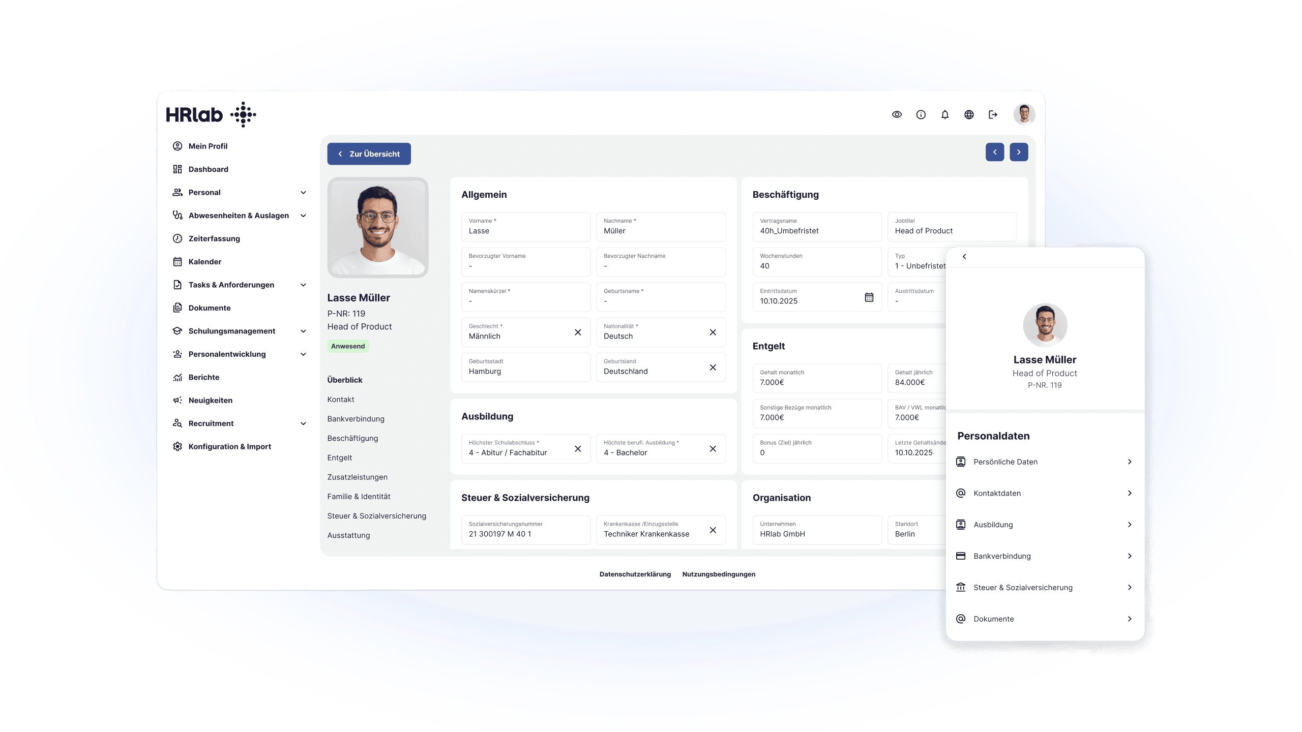 HRlab Digitale Personalakte