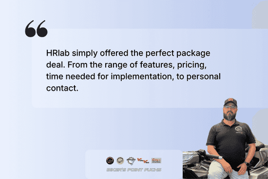 Sucess Story Bikers Point and HRlab