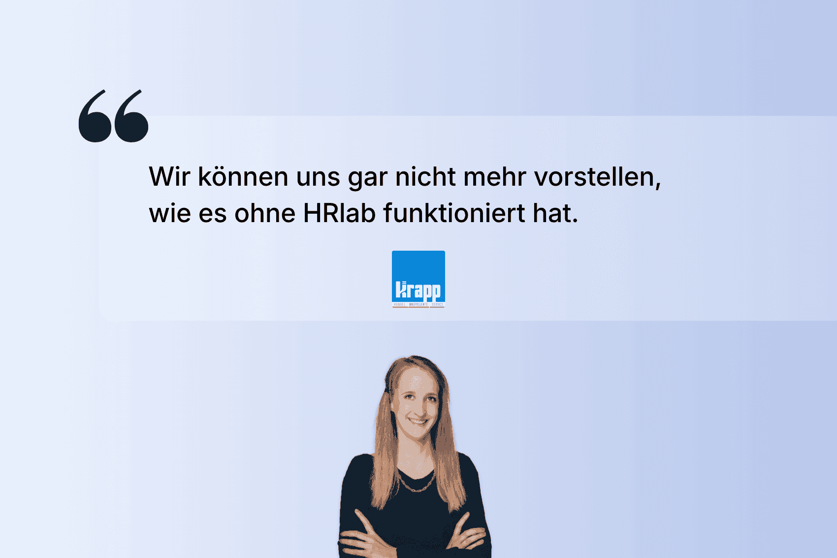 Erfolgsgeschichte Krapp und HRlab