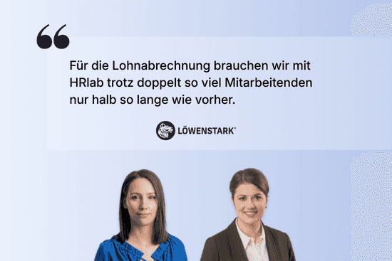 Erfolgsgeschichte Loewenstark und HRlab